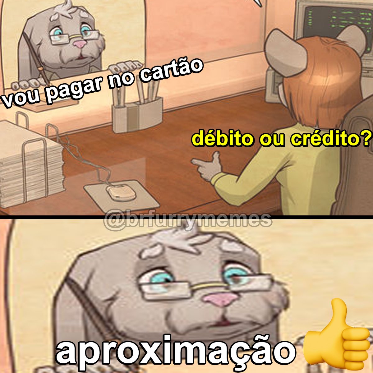 brfurrymemes's tweet photo. 🙂👍 https://t.co/XvJUDyoQsE