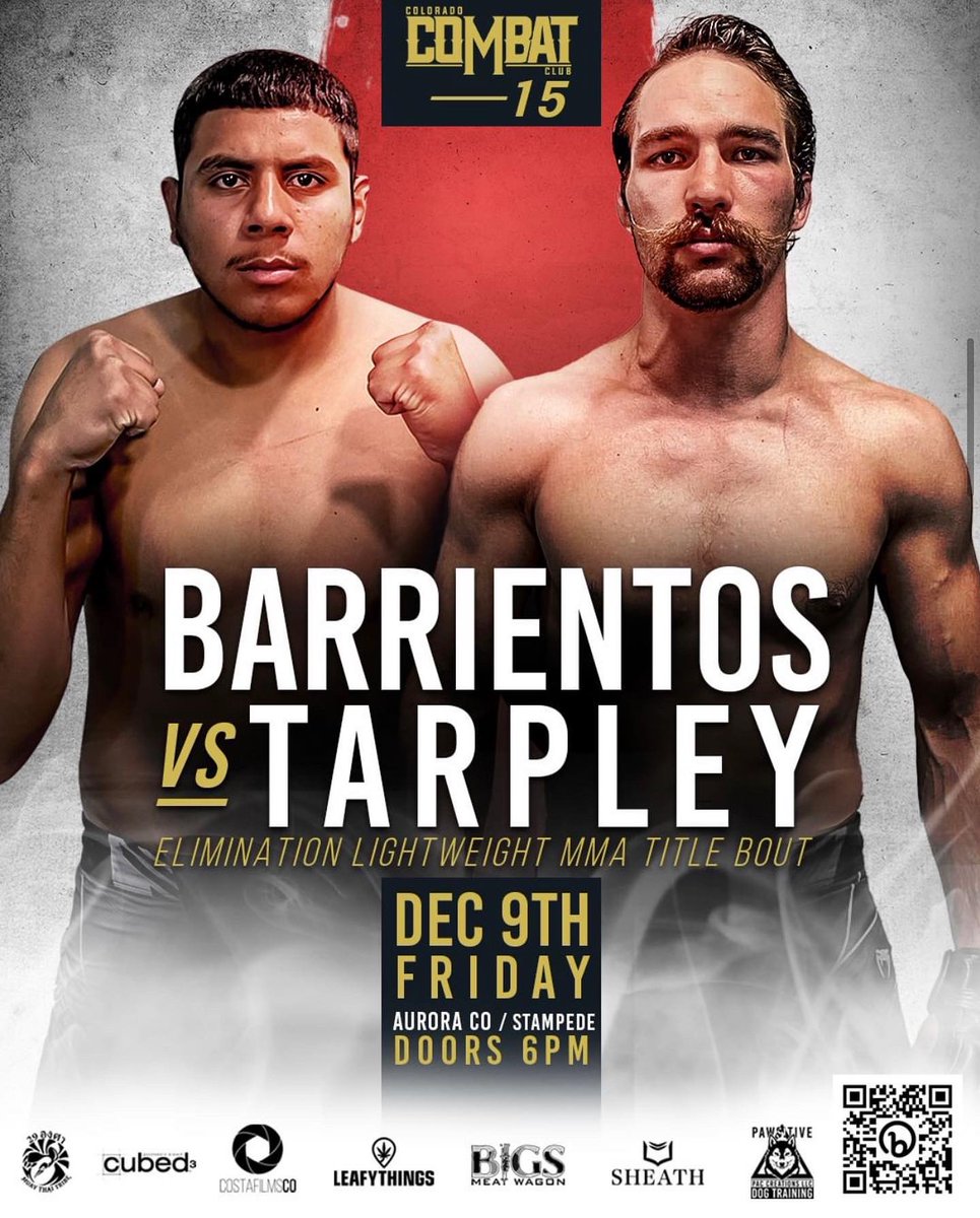 FactoryXMTMMA's tweet photo. Factory X will be in the #cocombatclub HOUSE 12/9 📍 Stampede • Aurora, CO 📍 Featuring Luis Gurule, Motaz Askar, Geno Shvedov and (not pictured) Bobby Ziehfreund‼️ Buy tickets soon!!! #FactoryX #Xonthechest #CCC15 https://t.co/QYpdCvWaRR