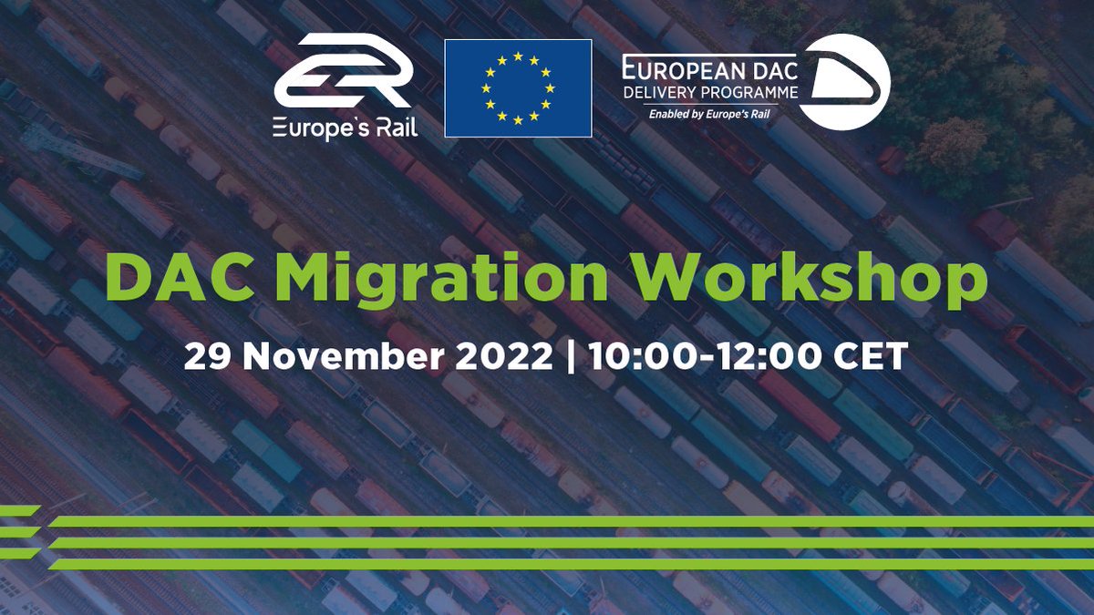 UIPRail's tweet photo. 🥤 Thirsty for knowledge of the migration strategy for the #DigitalAutomaticCoupler project?
🔜Only one more week until the interactive online workshop!
Registration and full details 👇 https://t.co/RvoZ9DTpm8
#DAC #railfreightfuture #DareToInnovate #NextLevel https://t.co/FlCQLWfAkX