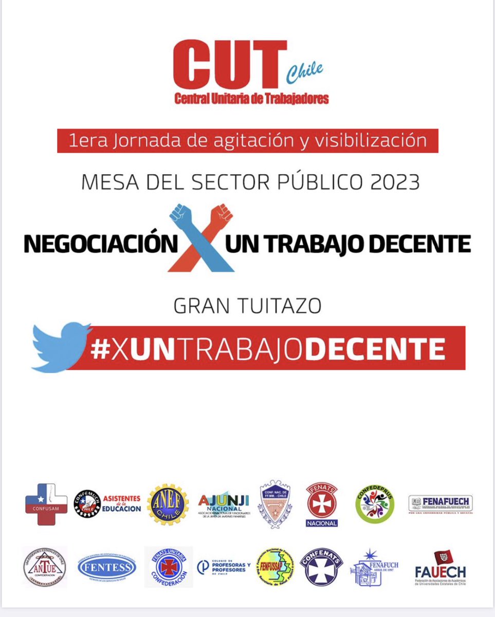 Porque seguimos luchando #PorUnTrabajoDecente
#MSP2023 En #Confedeprus #vamospormás