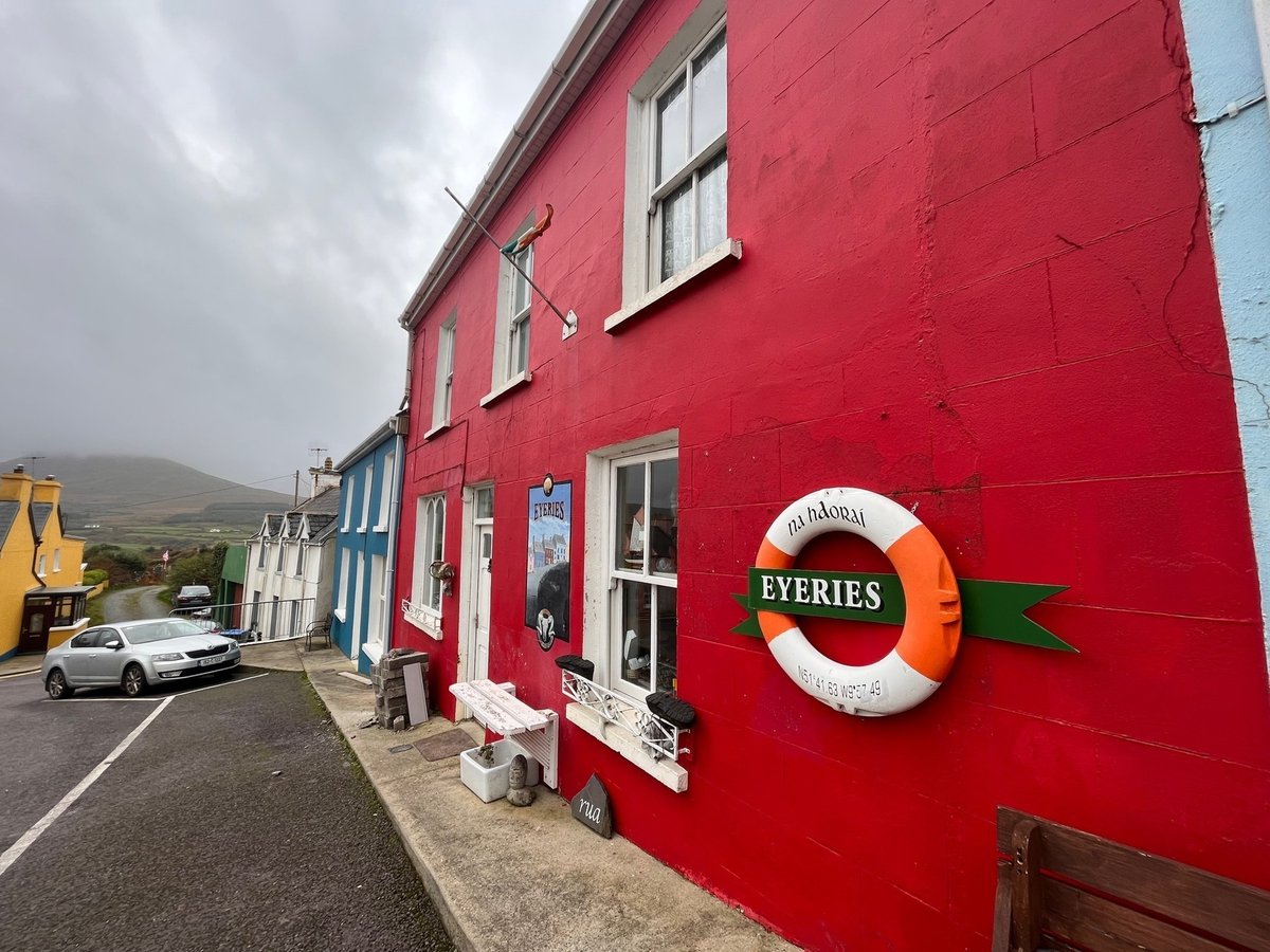 While in Ireland the last couple weeks, we visited some places of my families roots. Eyeries is the town my grand-mother’s great-grandmother, Johanna Harrington Welsh, left to come to America, traveling alone to join her husband in Virginia City, NV in 1865.