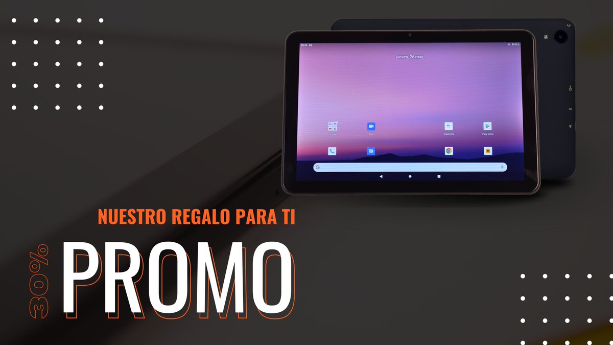 aiteachu_sv's tweet photo. ¡Nuesto regalo para ti es una super promoción!

Tenemos el 30% de descuento en las tablets.🥳

Escríbenos para más información. https://t.co/U59tMZABwp