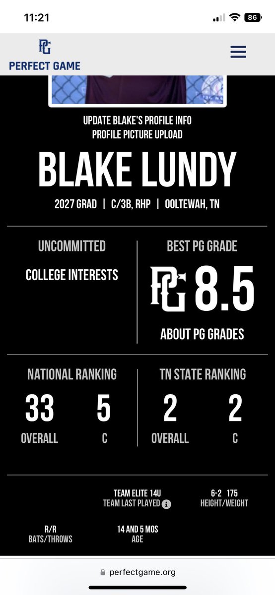 Blake Lundy tweet media