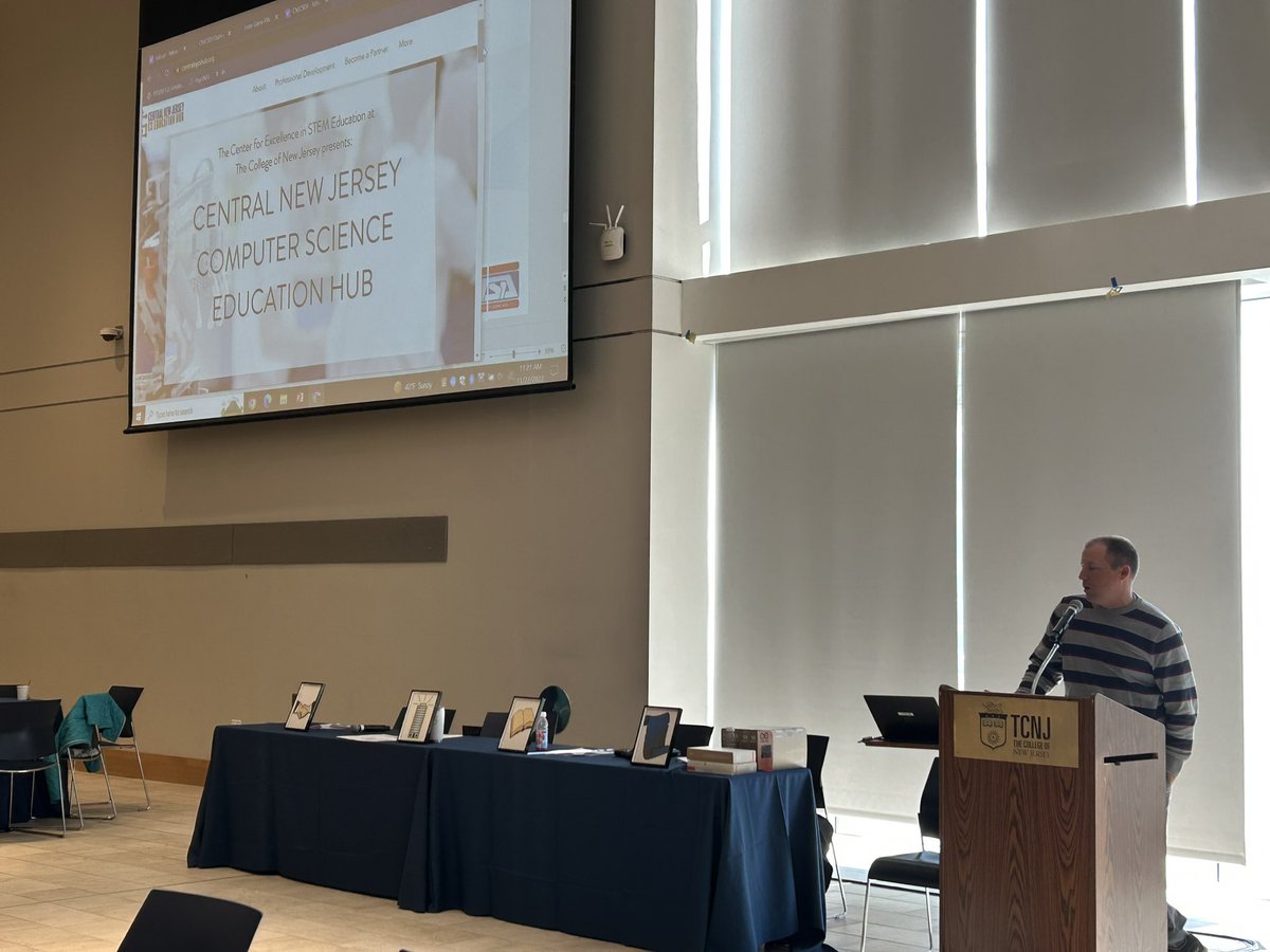 The Central NJ CS Education Hub is about to Kahoot and quiz the #NJTSA Chapter Advisors on CS in NJ facts! #TCNJCSReady <a href="/NewJerseyTSA/">New Jersey TSA</a>