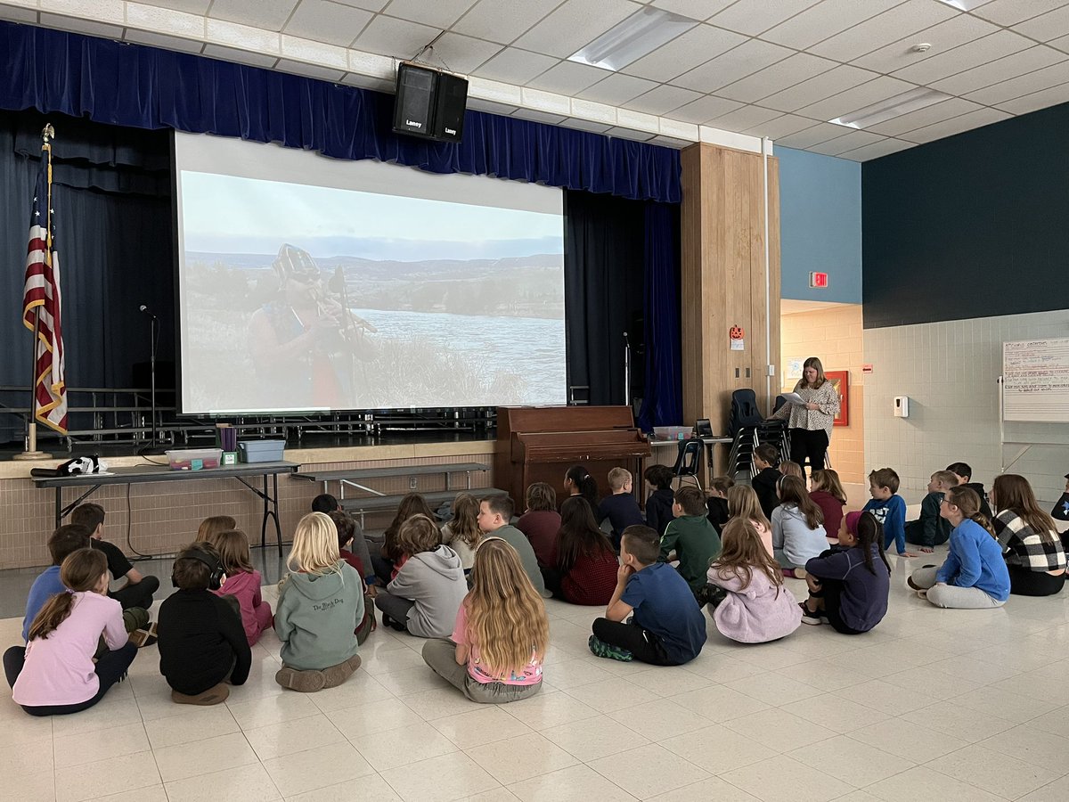 jfkladybugs's tweet photo. Today, JFK 3rd graders got to learn more about Native American music traditions! Some highlights included hearing different instruments and ways of singing. Special thanks to Mrs. MacMurray for putting it all together 🎼♥️ @MrsMacMusic1 https://t.co/8d1Xn7a1YO
