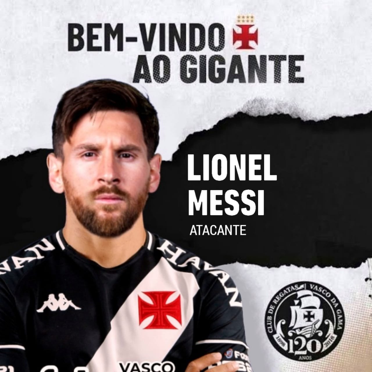 desimpedidos - Messi no Vasco?