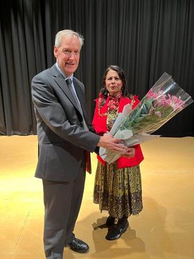 Last Wednesday I spent a wonderful evening with the children and staff of The Royal Harbour Academy.
It was with great pleasure that I met the children and congratulated them as they received their awards and certificates.  Well done to all the children.