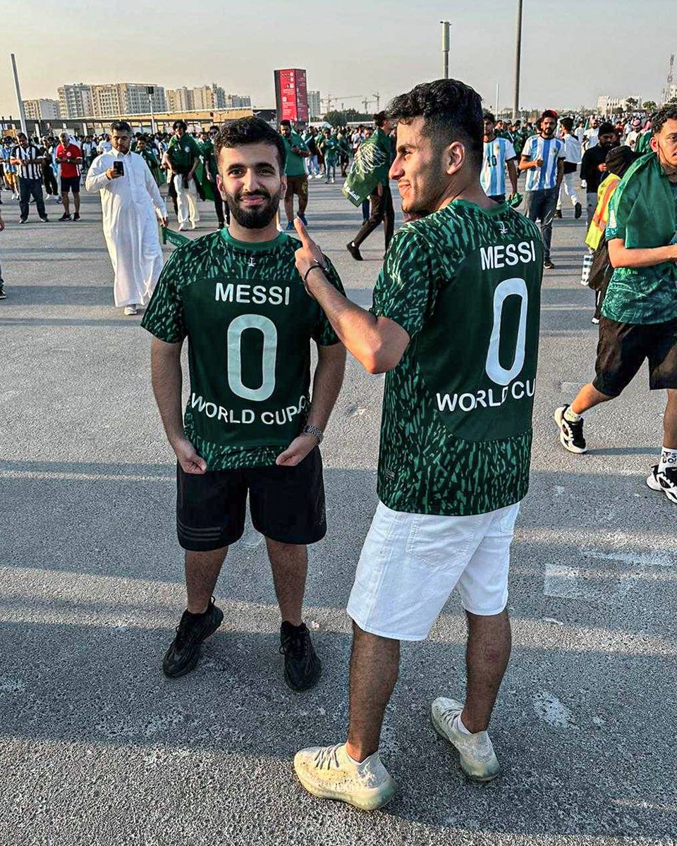Brilliant from these Saudi Arabia 🇸🇦 fans