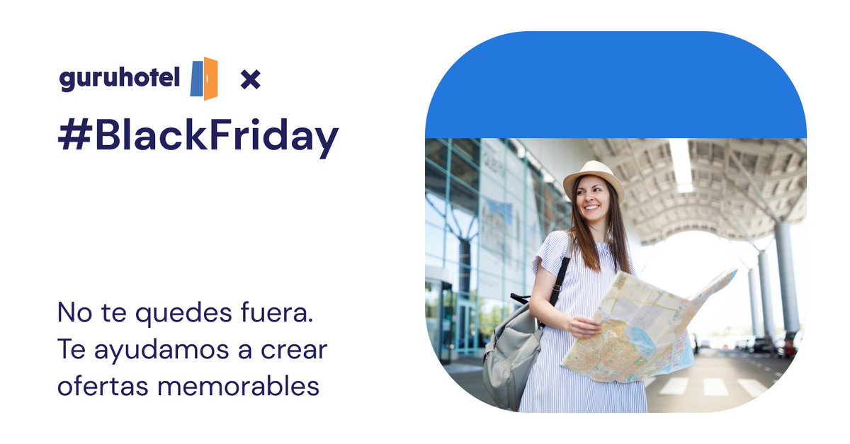 El #BlackFriday está a la vuelta de la esquina y tu hotel no puede quedarse fuera. ¿Listo para crear tu mejor oferta?