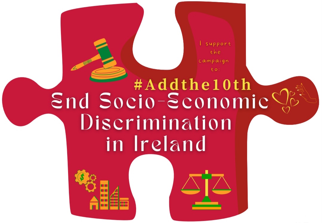 AHEAD were delighted that our research &amp; policy officer @richiehealy77 was invited to speak in Leinster House today on behalf of <a href="/ATDIreland/">ATD Ireland</a> to discuss the need to add a 10th ground of discrimination under Irish law; socioeconomic status. #AddThe10th