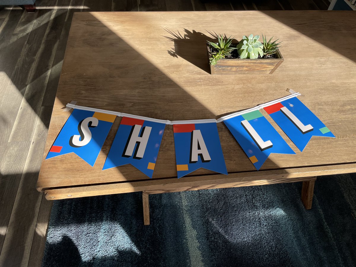 KrisMatt's tweet photo. @AmexBusiness we have a typo in our Small Business Saturday kit. I think it’s supposed to say “Shop Small” not “Shop Shall”. https://t.co/RYbwKi7RQL