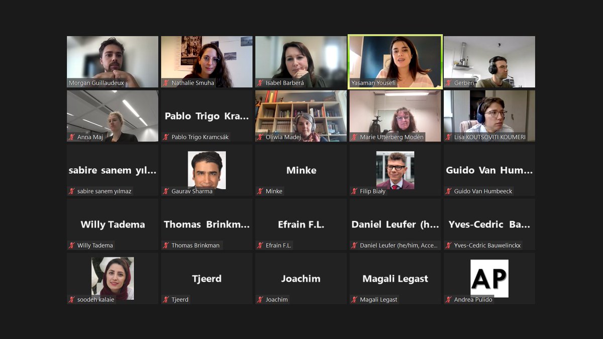 Nathalie Smuha (@nathaliesmuha) on Twitter photo Many thanks to all participants of our seminar on #SyntheticData & particularly to our wonderful speakers <a href="/yasaman_yousefi/">Yasaman Yousefi</a> <a href="/IsabBarb/">Isabel Barberá</a> Gerben Kooistra Morgan Guillaudeux
Great discussion & food for thought!
For info on future events, join our mailing list: law.kuleuven.be/ai-summer-scho… Many thanks to all participants of our seminar on #SyntheticData & particularly to our wonderful speakers <a href="/yasaman_yousefi/">Yasaman Yousefi</a> <a href="/IsabBarb/">Isabel Barberá</a> Gerben Kooistra Morgan Guillaudeux
Great discussion & food for thought!
For info on future events, join our mailing list: law.kuleuven.be/ai-summer-scho…