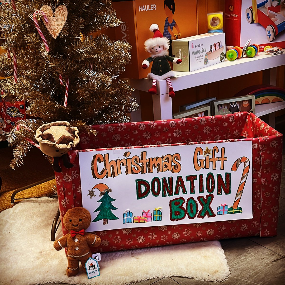 Help us spread joy this Christmas!  Collecting for the Cardiff Family Intervention Support team <a href="/cardiffcouncil/">Cardiff Council</a> again this year.  Please donate NEW toys, kids books, kids clothes and sweets and help families in need across Cardiff.  All donations in by 13th December!