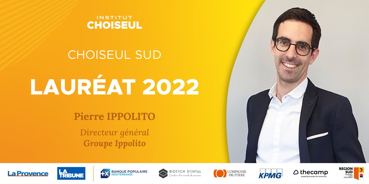 Pierre IPPOLITO (@pierreippolito) on Twitter photo Honoré de figurer dans la 3ème édition du classement Choiseul Sud, aux côtés de jeunes talents qui jouent chacun à leur manière un rôle dans l’économie régionale et nationale. 🚀
#groupeippolito #choiseulsud #classement
<a href="/instchoiseul/">Institut Choiseul</a> <a href="/GroupeIppolito/">Groupe Ippolito</a> Honoré de figurer dans la 3ème édition du classement Choiseul Sud, aux côtés de jeunes talents qui jouent chacun à leur manière un rôle dans l’économie régionale et nationale. 🚀
#groupeippolito #choiseulsud #classement
<a href="/instchoiseul/">Institut Choiseul</a> <a href="/GroupeIppolito/">Groupe Ippolito</a>