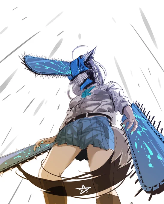 電ノ狐の悪魔 #絵フブキ 