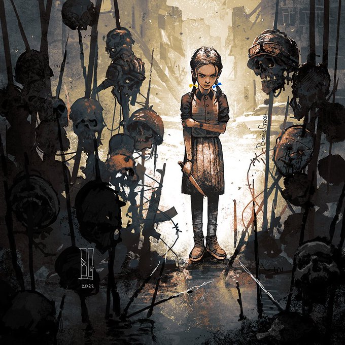 Child of war, 2022, by Boris Groh