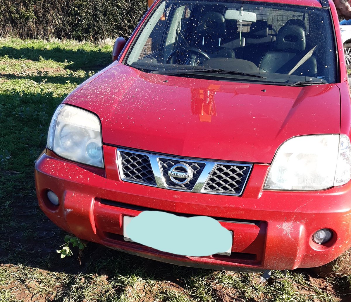 Hereford Rural Crime Team - have recovered this stolen vehicle today. We have also identified other vehicles of interest. As always we are grateful for your support.@Supt_Hancox @CCPippaMills @MrEddWilliams