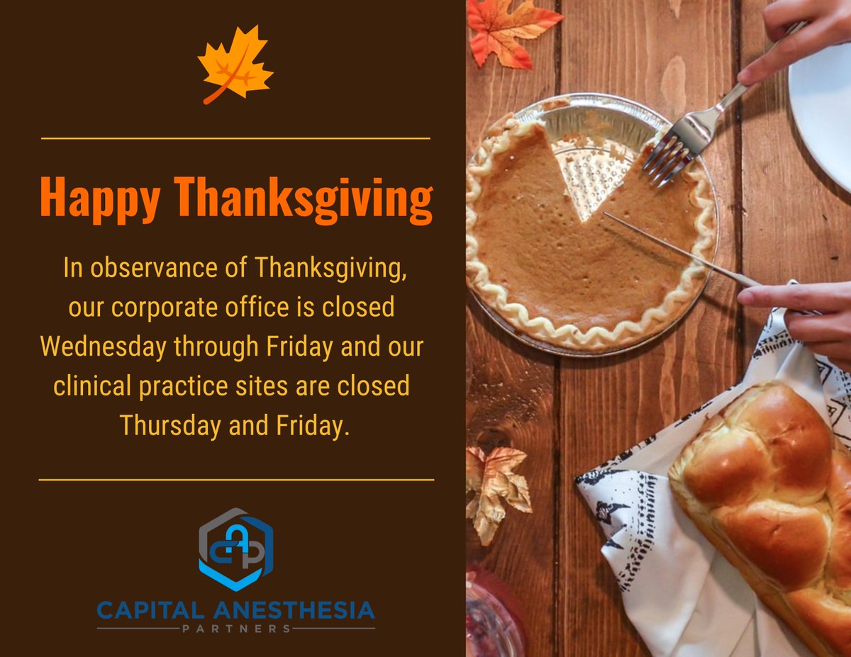 Capital Anesthesia Partners tweet media