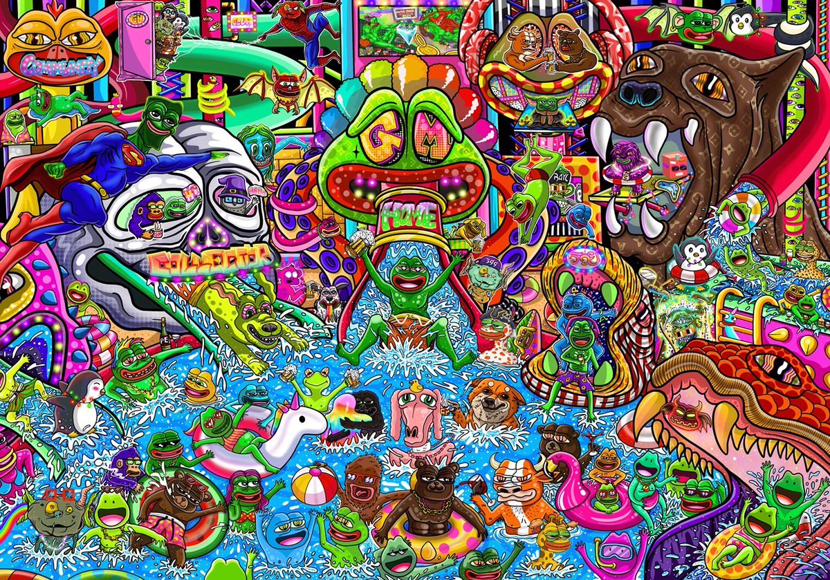 “Home”
1/ Happiness in a big house full of dear friends, kind eyes to each other, having fun, enjoying our holiday parties.  Might as well laugh together on a crazy bad day, go with it.
💖tomorrow is a new drop of foundation!! 

<a href="/unchained_ninja/">Unchained Ninja</a> <a href="/sharafi_eth/">NabuLines | Fan Page</a>