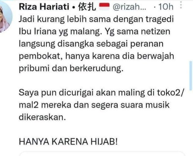 Makanya <a href="/rizahariati/">rizahariati</a> kalo ngambil hijab tuh bayar.