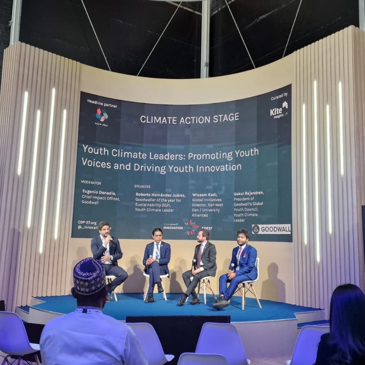 ICDOat's tweet photo. #ICDO is grateful for all inspiring people at #COP27! We need to stop talking and #StartActing! Be part of the #Change - ACT NOW! https://t.co/vkljuPbVlq