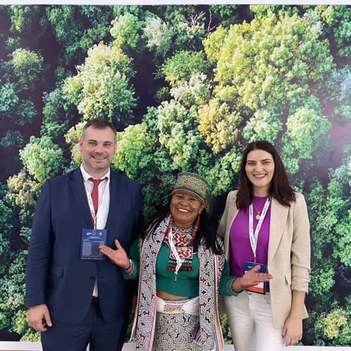 ICDOat's tweet photo. #ICDO is grateful for all inspiring people at #COP27! We need to stop talking and #StartActing! Be part of the #Change - ACT NOW! https://t.co/vkljuPbVlq