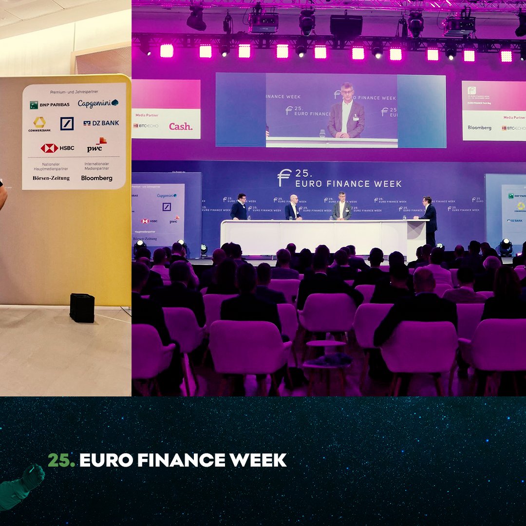 Caizcoin's tweet photo. 📌25. EURO FINANCE WEEK - Frankfurt
Brilliant day. We really enjoyed the conference and the event was very well organized! Looking forward to the next Euro Finance Week!

#caiz #event #efweek25 #EuroFinanceWeek #fintech #blockchain #cryptocurrency #caizcoin #frankfurt https://t.co/CRPyjtIRpQ