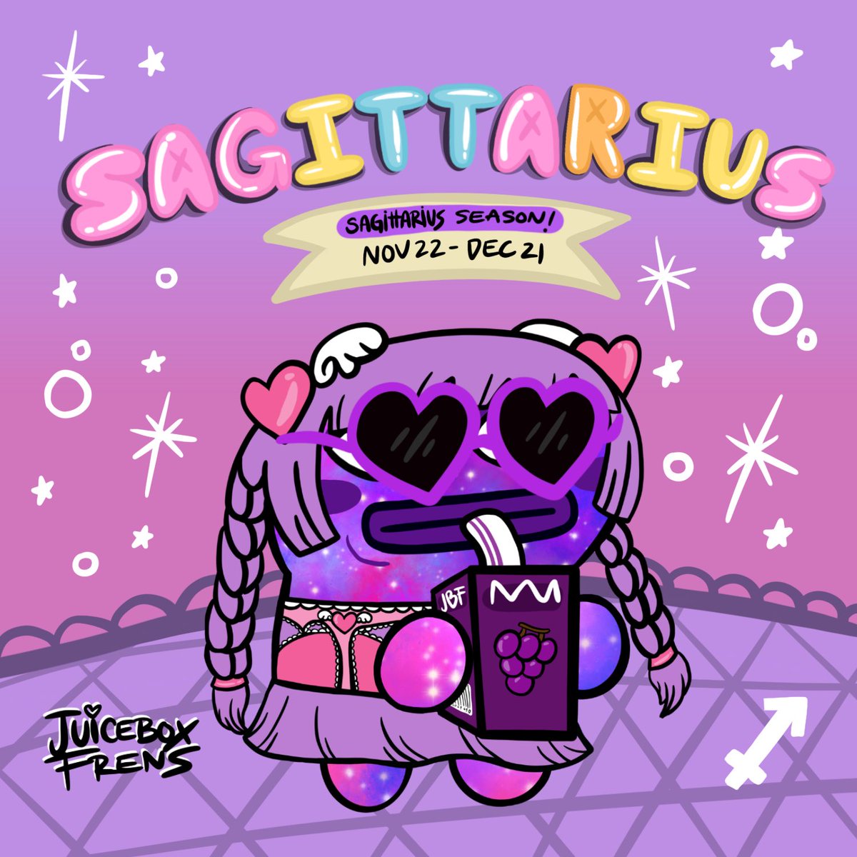 It’s ✨ Sagittarius season ✨♐️🎉

Do we have any Sagittarius in the community? 👀💜♐️