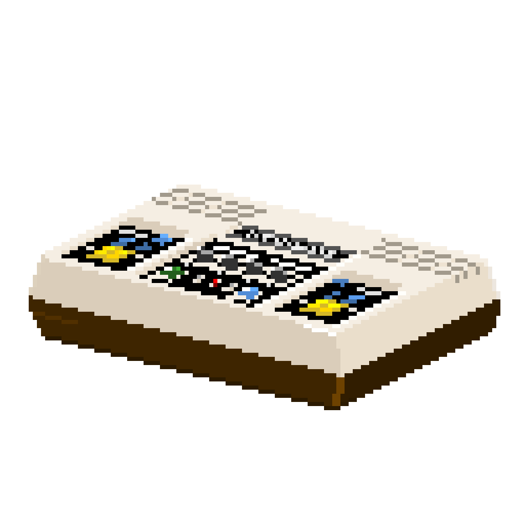 liux_pixel's tweet photo. Nintendo TV Game Computer (1980)
128x128px

Another retrofuturistic Game console of Nintendo, made in Japan in 1980

#nintendo #shigerumiyamoto #retro #gaming #retrogaming #arcade #videogames #pixelart #vintage #japan #consumerelectronics #digitalillustration #digital #80s https://t.co/sYxJRRt4Qi