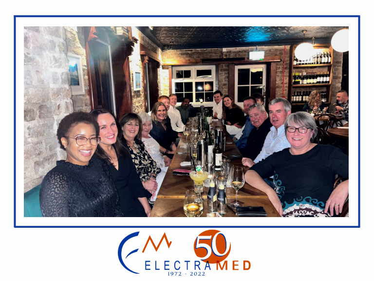 Last week we celebrated Electramed's #50thanniversary with the founders Eddie and Marie O'Grady. Many thanks to the Electramed Team and to all our partners and customers over the years. Here's to the next 50 years of success! 

More photos here: linkedin.com/feed/update/ur…