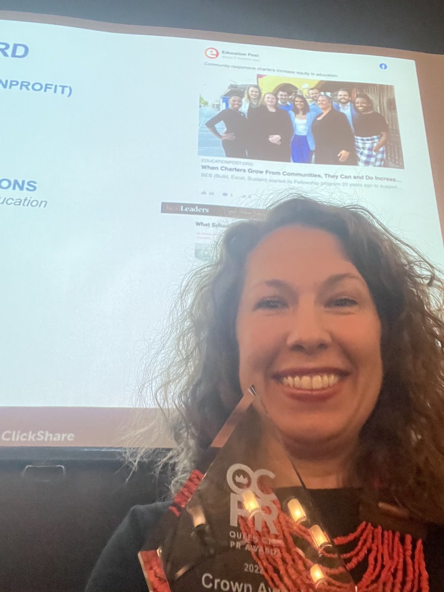 More than winning awards, we love clients that make excellent work possible. We were honored with a 2022 Crown Award (first place honor) in media relations from PRSA Charlotte for "BES: Building an antiracist organization." 

Read more! bit.ly/3OrEu4Y