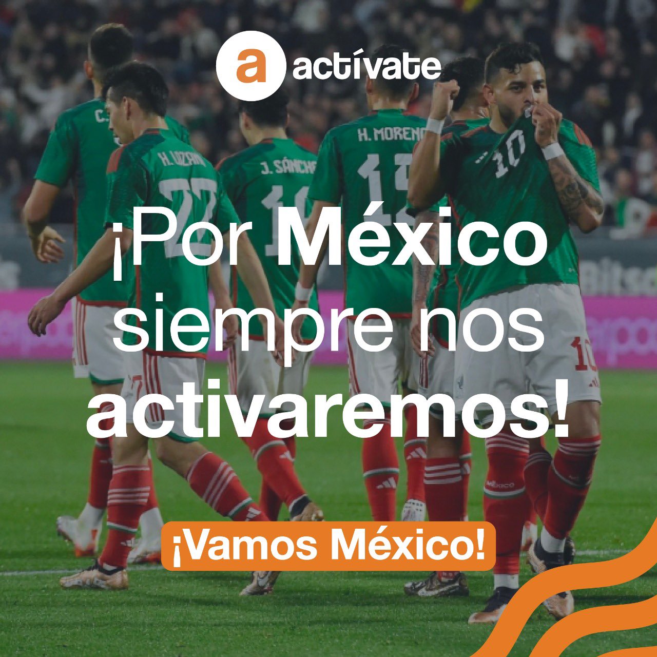 Actívate on Twitter "¡Por ti siempre nos activaremos, México! ¡¡VAMOS