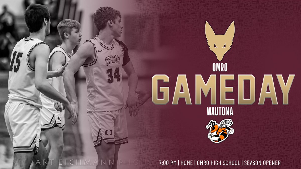 Season opener! #defendtheden                                      🆚- <a href="/WautomaBoysBB/">Wautoma Basketball</a> 
⌚️- 7:15 PM
📍- Omro High School
💻 - bit.ly/3i3CJPo