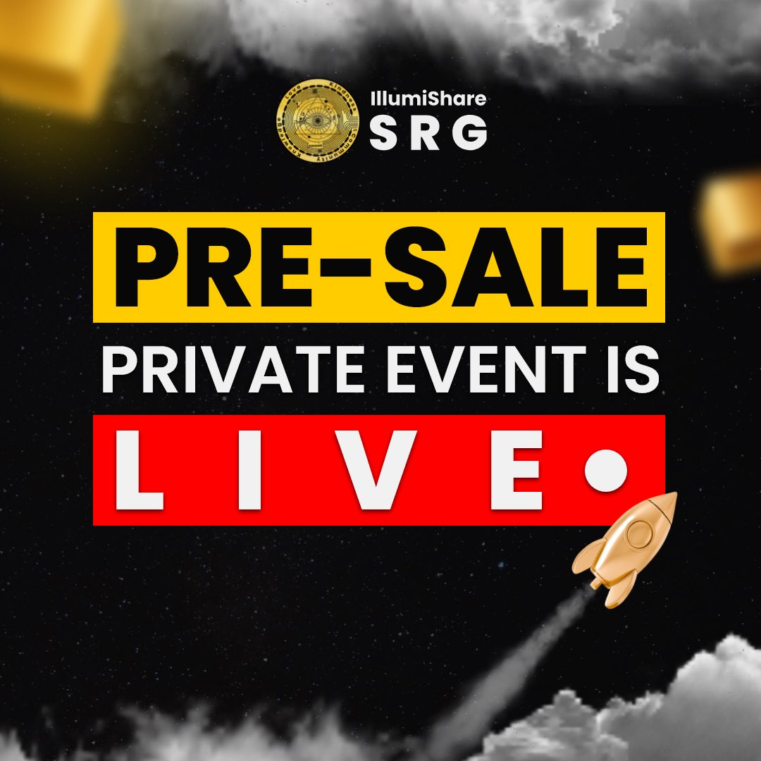 Lumishare_Lumi's tweet photo. Illumishare SRG Private Event LIVE 🔴https://t.co/fTmR7TcMTT

Today is a BIG DAY for @IllumishareSRG 💪

🚀🚀🚀

We're ready for take-off people! There's still time to get involved in the pre-sale! https://t.co/4paDwB7zK3