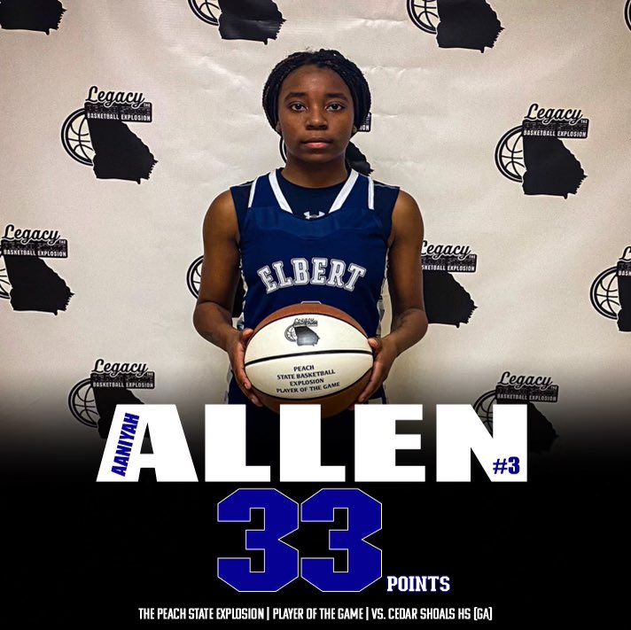 The Legacy Sunshine State Basketball Explosion (@bkexplosion_fl) on Twitter photo Peach State 💥 Standout Performance| Day 2| Game 5
<a href="/AaniyahAllen/">Aaniyah Allen</a> <a href="/ECCHSBBALL/">Elbert Co. Lady Devils Basketball</a> <a href="/JHillsman/">JHillsman</a> <a href="/theplayersO/">The Players Circle</a> <a href="/northgareport/">Adrian | Ken</a> <a href="/BallerTV/">BallerTV</a> <a href="/scoreatlanta/">SCORE Atlanta</a> <a href="/BTS_Report/">Baseline To Sideline(Ωψφ)</a> <a href="/NextUpSportsGA/">Next Up Sports GA</a> Peach State 💥 Standout Performance| Day 2| Game 5
<a href="/AaniyahAllen/">Aaniyah Allen</a> <a href="/ECCHSBBALL/">Elbert Co. Lady Devils Basketball</a> <a href="/JHillsman/">JHillsman</a> <a href="/theplayersO/">The Players Circle</a> <a href="/northgareport/">Adrian | Ken</a> <a href="/BallerTV/">BallerTV</a> <a href="/scoreatlanta/">SCORE Atlanta</a> <a href="/BTS_Report/">Baseline To Sideline(Ωψφ)</a> <a href="/NextUpSportsGA/">Next Up Sports GA</a>