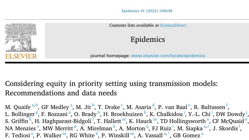 🆕 paper from <a href="/LSHTM_GHECO/">Global Health Economics Centre</a> &amp; colleagues provides recommendations for applying the <a href="/idsihealth/">iDSI</a> Reference Case for #EconomicEvaluation in Global Health to infectious disease interventions.

➡️ bit.ly/3gtGTj2