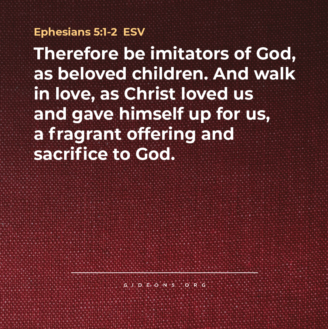 thegideons's tweet photo. Our daily walks with Christ should begin to make us look more and more like Him. Let’s strive to love the way Jesus loves, teach the way Jesus teaches, and be holy just as Christ is holy. #faith #blessed #grace https://t.co/GqFerPuofE