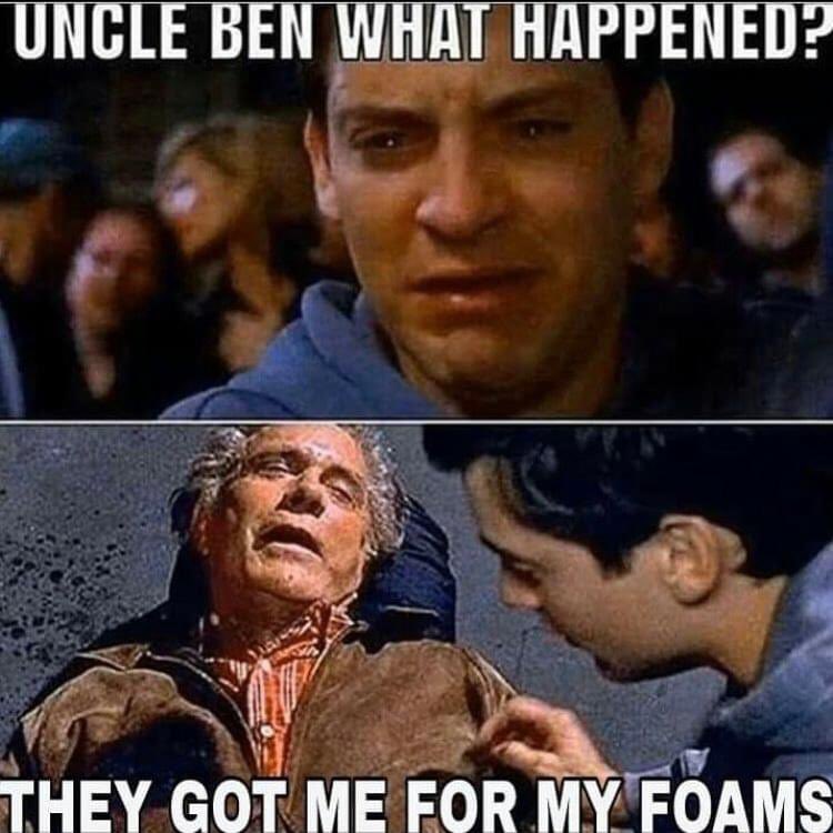 ridlaye's tweet photo. CDG Foamposite https://t.co/ZjY7WShnEy