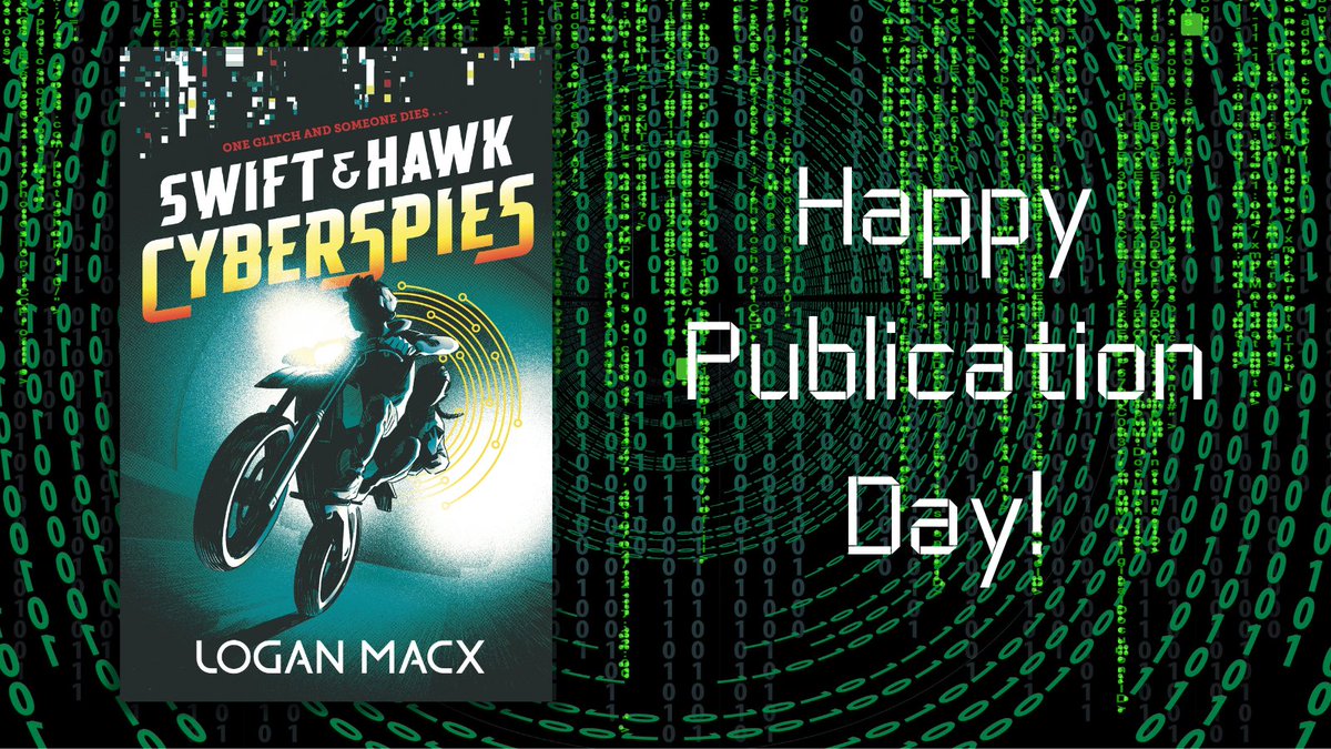 walkerbooksus's tweet photo. Your mission, should you choose to accept it, is to wish Swift and Hawk: Cyberspies a happy book birthday! Filled with action, gadgets, and suspense, this twenty-first-century spin on the spy novel from @loganmacx1 is ripe for fans of Alex Rider
https://t.co/Xdx48cEBJl https://t.co/jNuBXkslnh