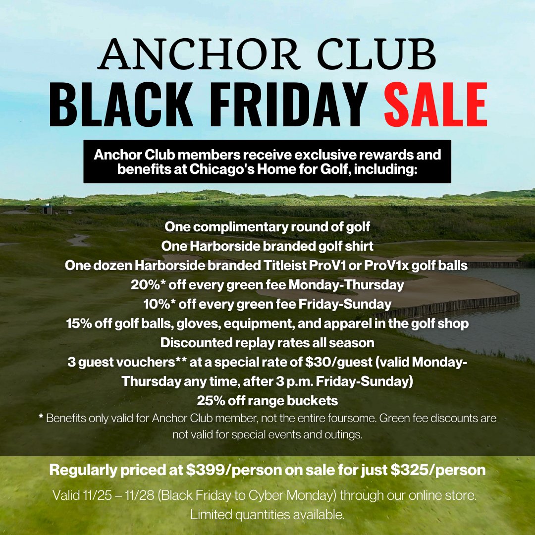 Our 2023 Anchor Club Black Friday Sale begins in just 3 days! Don't miss out on our Anchor Club sale starting Friday and running through Monday! Be part of the Anchor Club in 2023 and receive all the great benefits listed! ⚓