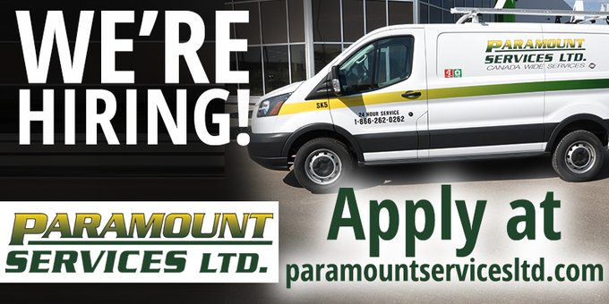 ParamountSerLtd's tweet photo. Great Opportunity &amp; Benefits in #Winnipeg  for a Food Equipment Service Tech.. consider a career move by applying today!  #JOB #JOBS #WORK #CAREER #hiring #winnipegjobs #Careers https://t.co/WPfgt6oD5T https://t.co/qudqjCfFbQ