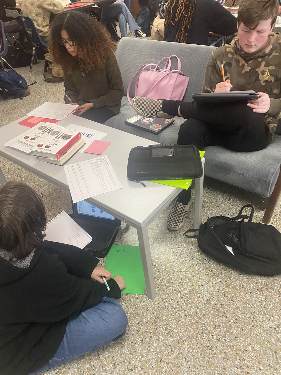 Catherine Bailey (@c_bailey76) on Twitter photo English 11 students addressed an analysis question for The Hate U Give, and then presented their analysis to other students who had different analysis questions in jigsaw lit circles. #WICORWednesday on a Tuesday. <a href="/KimberlyNurse3/">Kimberly Nurse</a> <a href="/KHS_AVID_Chiefs/">Kempsville HS AVID Program</a> <a href="/KHS_Chiefs/">Kempsville Chiefs</a> English 11 students addressed an analysis question for The Hate U Give, and then presented their analysis to other students who had different analysis questions in jigsaw lit circles. #WICORWednesday on a Tuesday. <a href="/KimberlyNurse3/">Kimberly Nurse</a> <a href="/KHS_AVID_Chiefs/">Kempsville HS AVID Program</a> <a href="/KHS_Chiefs/">Kempsville Chiefs</a>