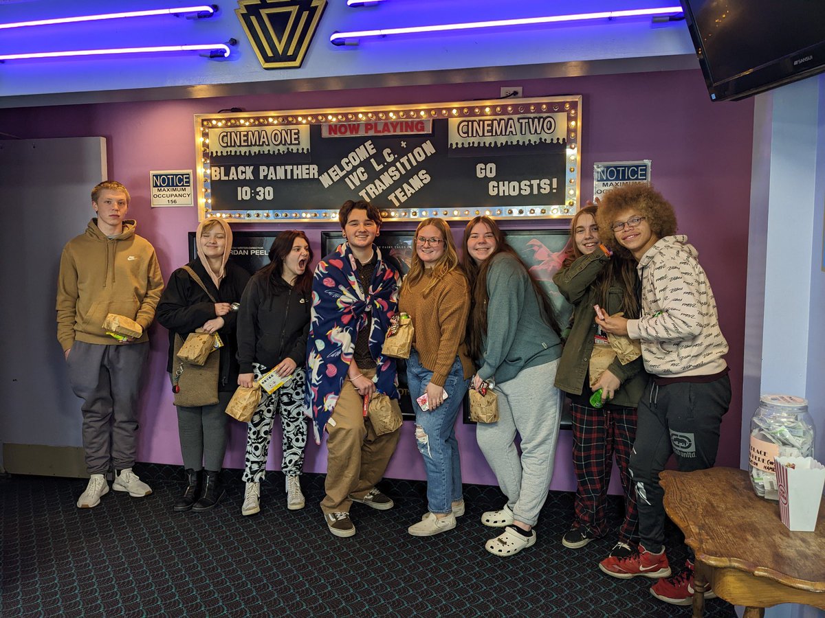 Have a great day <a href="/IVC321LC/">IVC Learning Center</a> students! Enjoy your movie at the Chillicothe Town Theatre 🍿