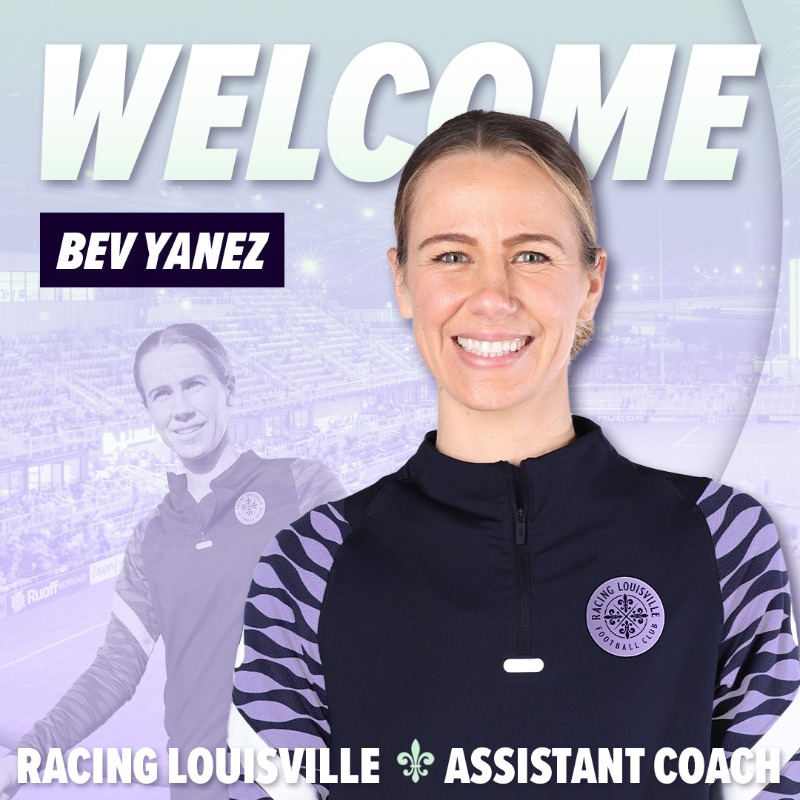 RacingLouFC's tweet photo. She has @NWSL experience on the field and along the touchline. 🤝

We’re excited to welcome @beverlyjyanez as #RacingLou’s assistant coach!