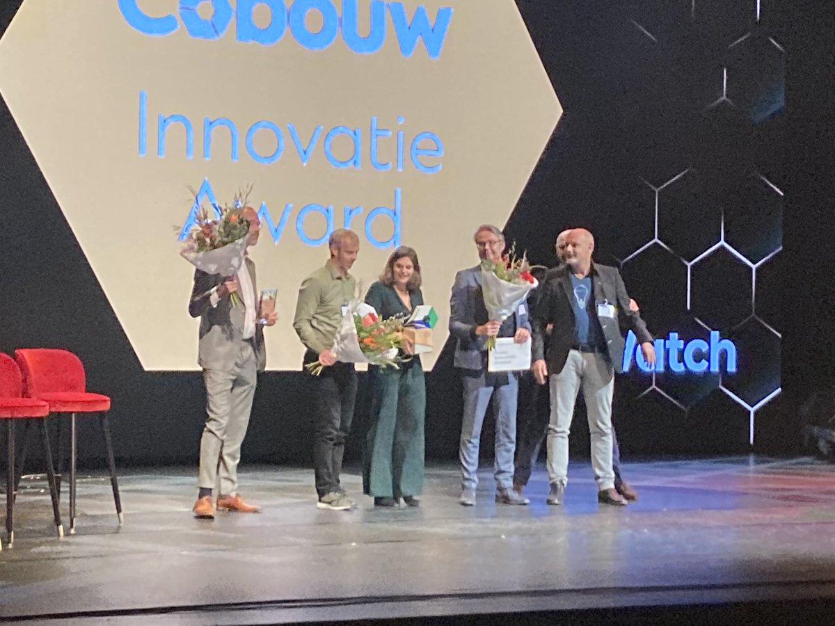 En de winnaar van de #cobouwaward 2022 is: #circlewood   met de #houtkernbouwmethode