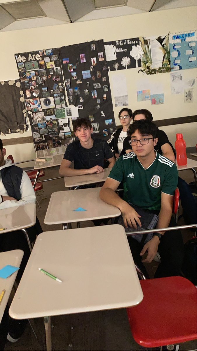 Very thankful for my LS World History students! Today our MLLs are filling out World Cup brackets, teacher thank you note cards, and enjoying the Mexico/Poland match.