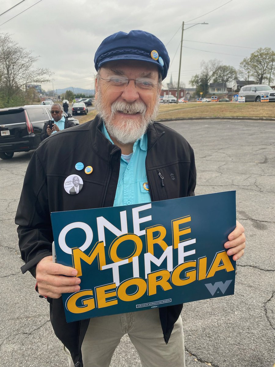 ReverendWarnock's tweet photo. Let’s win one more time, Rome, GA! https://t.co/WxvoyD0Lip