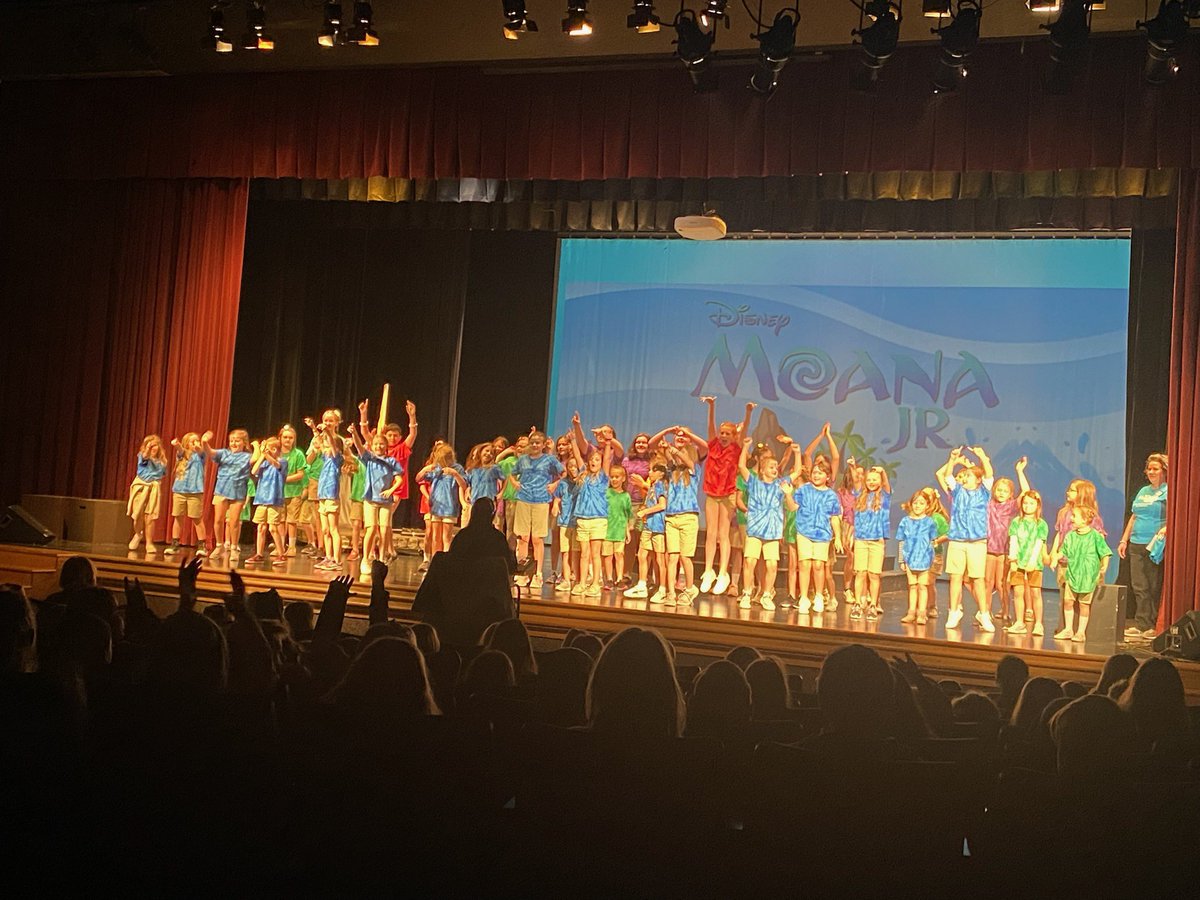 These <a href="/PawsforCougars/">Clearfield Elementary</a> kids rocked it in Moana Jr! So proud of them and all the <a href="/RowanSchools/">Rowan County Schools</a> students. Thanks Mrs. Jenkins and Mrs. Hamilton for all the work you poured into this.