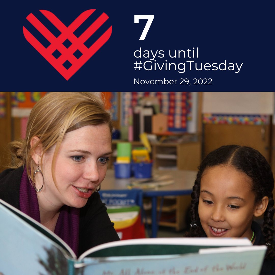 ReadAheadNY's tweet photo. #GivingTuesday is just one week away and we need your help to make it our best yet! Visit https://t.co/M4ZDZxpSIP to learn how you can get involved on this global day of good. 📚️🤩💛 https://t.co/7hX15IEzO2