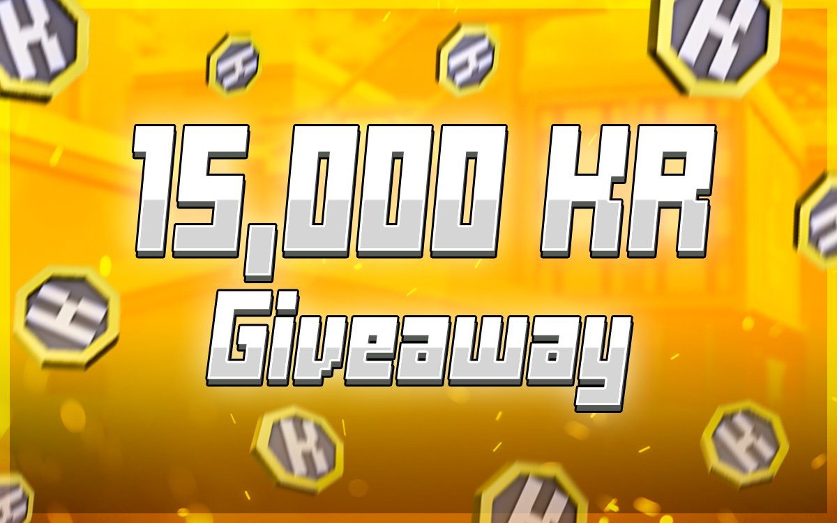 krunkergfx's tweet photo. 🔥 15,000 KR Giveaway 🔥
Sponsored by Artistro(Pubstomper)
#5828

Participate to win Free KR to spin in #krunker Season 6!!

🔹Follow @krunkergfx
🔹Like + Retweet
🔹Comment your IGN

Winner will be announced once Season 6 releases.

🍀 Good luck https://t.co/Ssz5C3DIX3